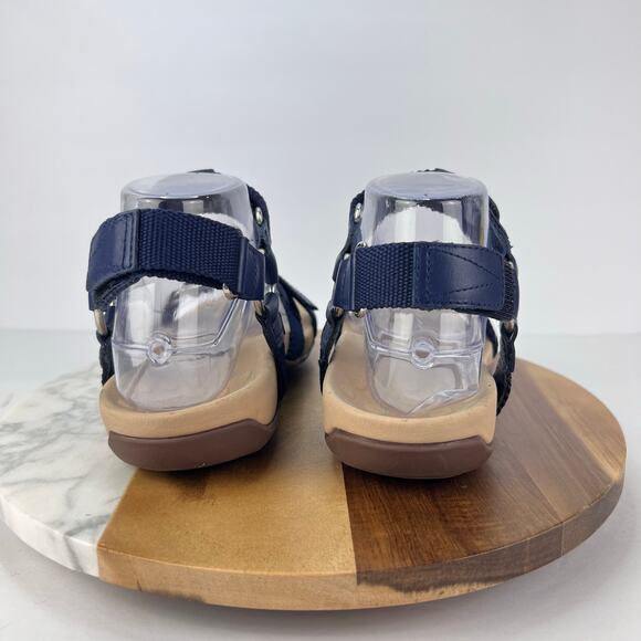 VIONIC 5 Rest Candace Women's Navy Orthotic Backstrap Sport Comfort Sandals - Picture 6 of 14